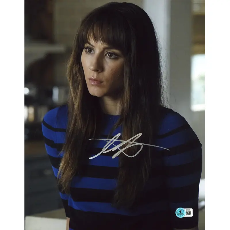 Troian Bellisario Pretty Little Liars Authentic Signed 11x14 Photo BAS #BS78164