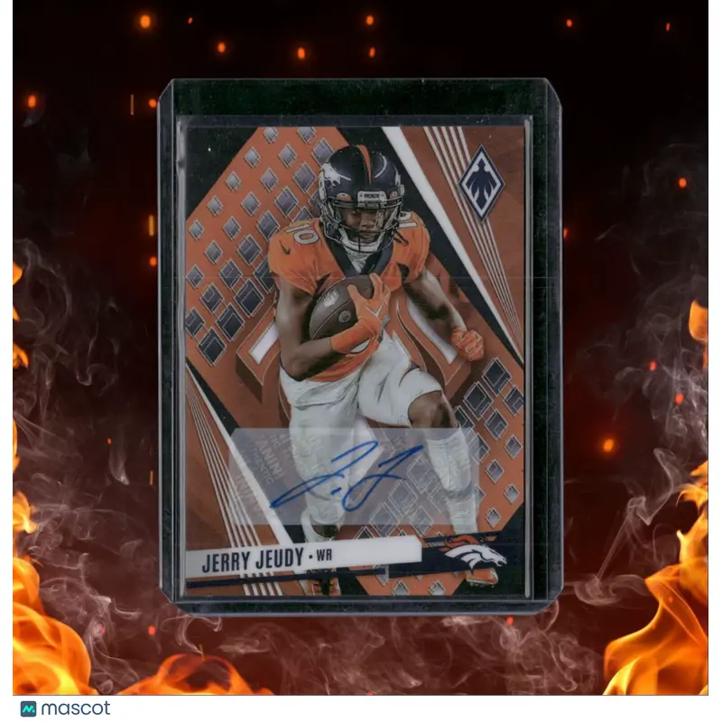 2023 Panini Phoenix Autographs Orange Jerry Jeudy 01/20 #86