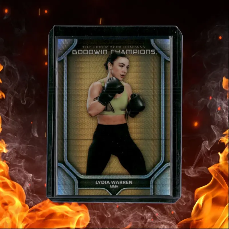 2024 Upper Deck Goodwin Champions Lydia Warren Portraits Orange Prism 188/349