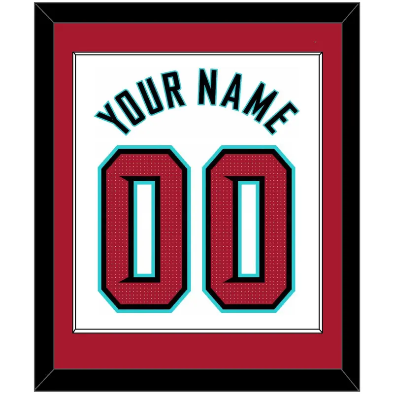 Arizona Name & Number - Home White - Single Mat 3