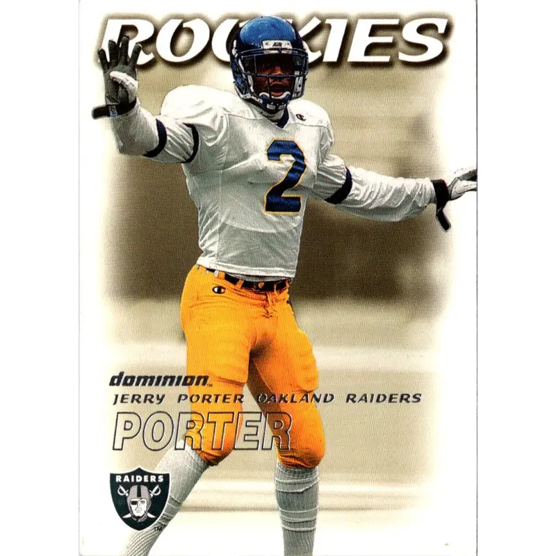 2000 SkyBox Dominion Jerry Porter #205 Rookie