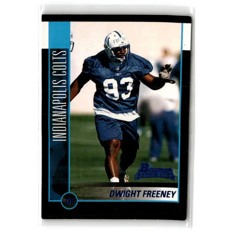 2002 Bowman Dwight Freeney #164 Rookie