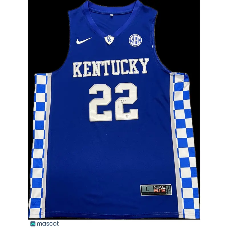 Shai Gilgeous-Alexander Signed Jersey PSA Kentucky Wildcats Autographed