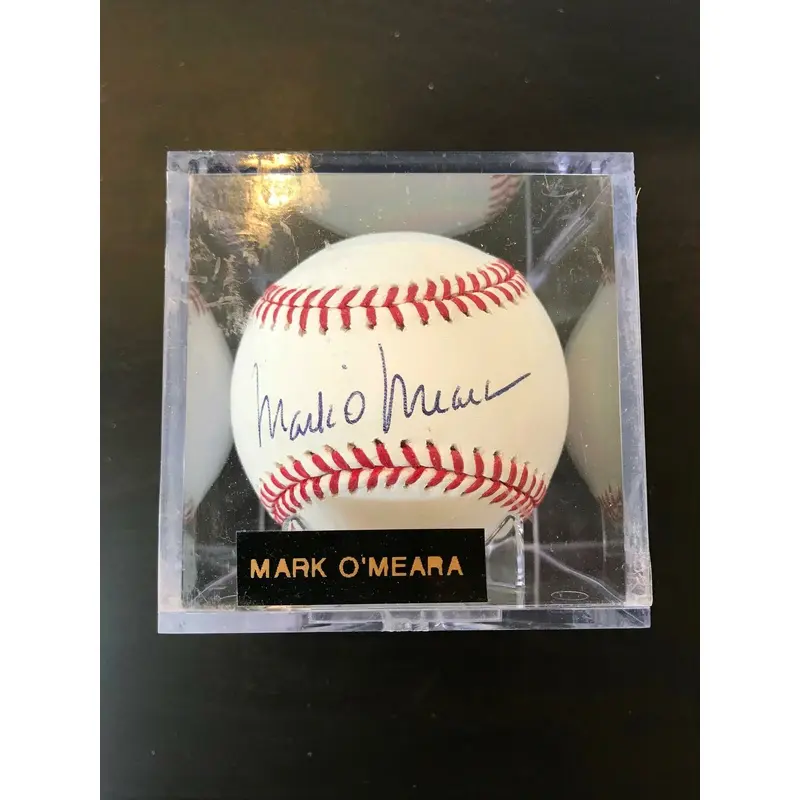 Mark OMeara Signed Autographed Official Major League Baseball PGA Golf