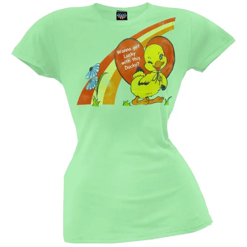 Wanna Get Lucky Juniors T-Shirt