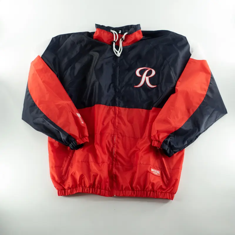 Tacoma Rainiers Official League Navy Chute Jacket