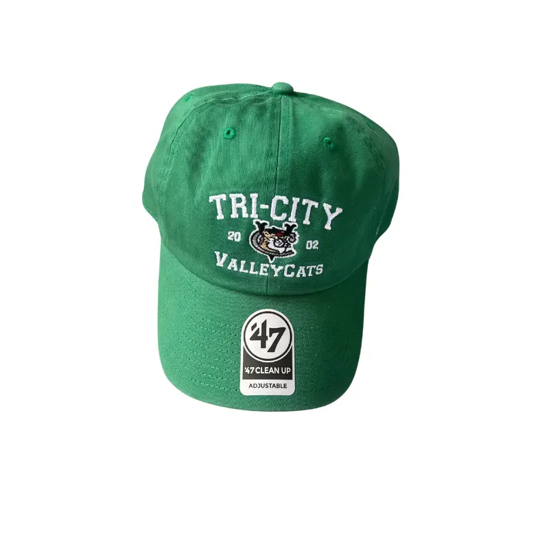 ValleyCats Kelly Green Adjustable Hat