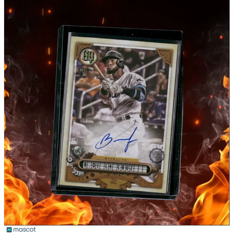 2022 Topps Gypsy Queen Bryan De La Cruz GQ Auto #GQA-BCR