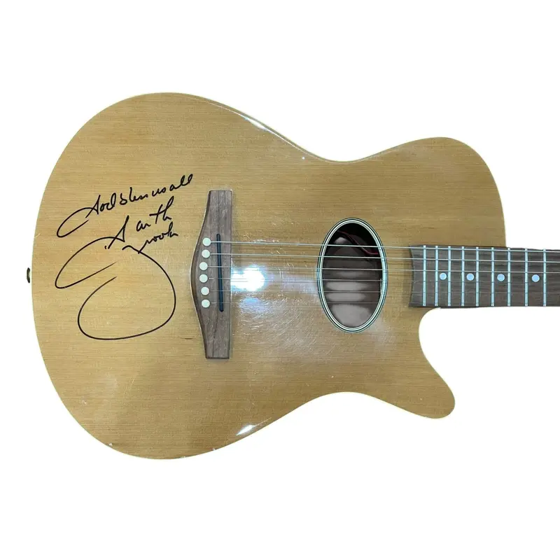 Garth Brooks Autographed Natural Peavey Electric Guitar - JSA