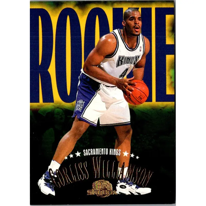 1996 SkyBox Premium NBA Pick-Up Game Sweepstakes Stickers Sacramento Kings #23