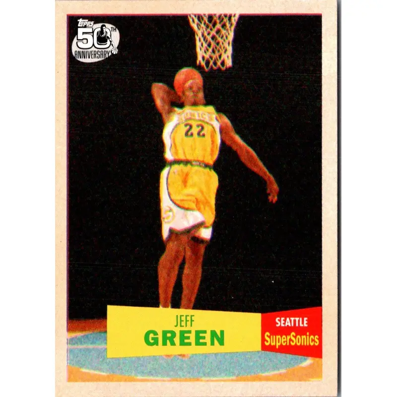 2007 Topps 1957-58 Variations Jeff Green #115