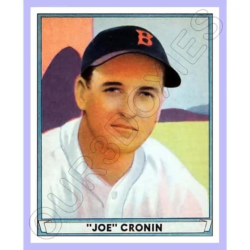 Joe Cronin 1941 Play Ball Reproduction Card - 3771