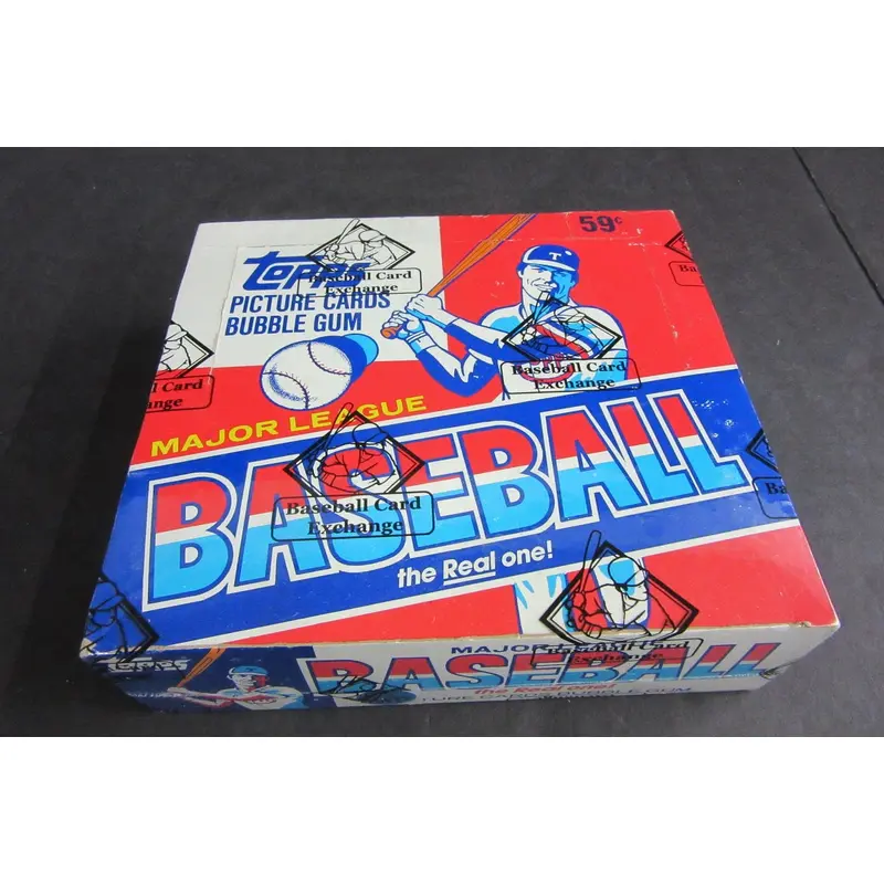 1985 Topps Baseball Unopened Cello Box (w/ stickers) (BBCE)