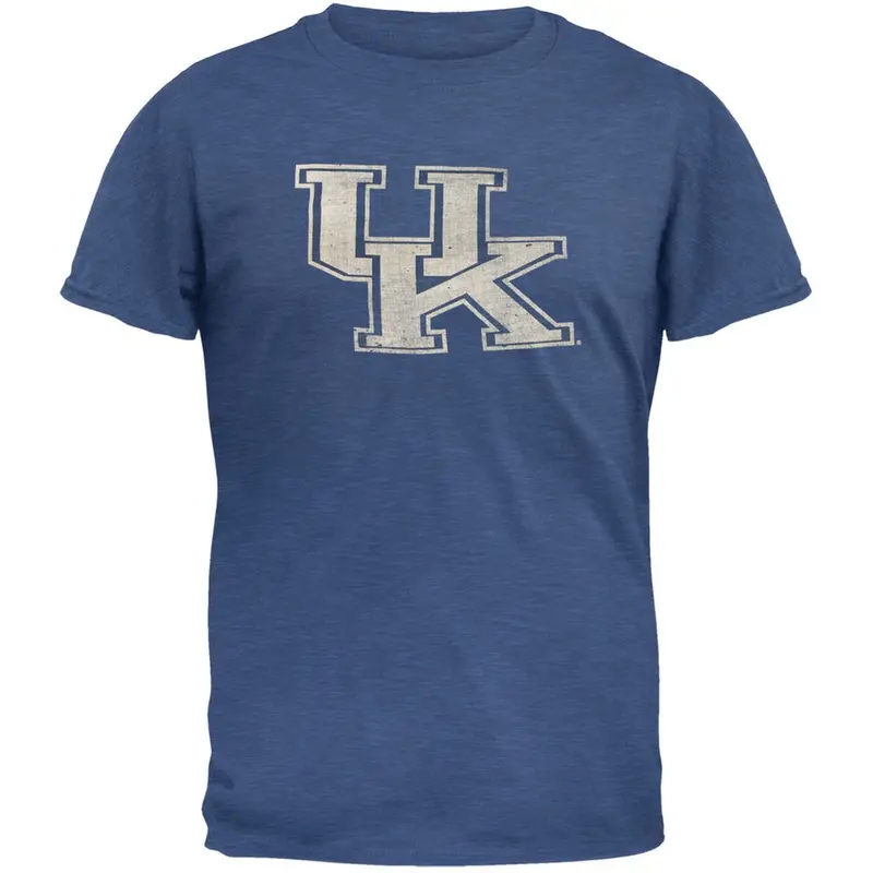 Kentucky Wildcats - Logo Scrum Premium Adult T-Shirt
