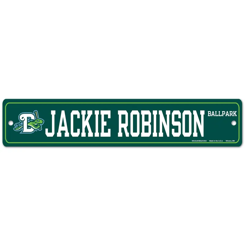 JACKIE ROBINSON BALLPARK STREET SIGN