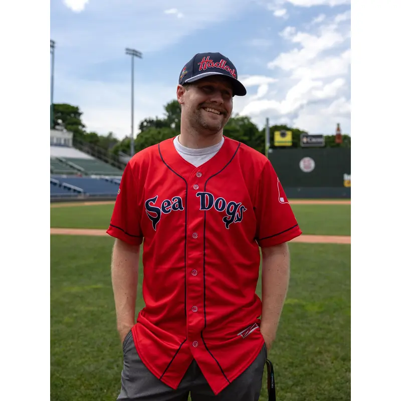 Sea Dogs Alternate Red Jersey