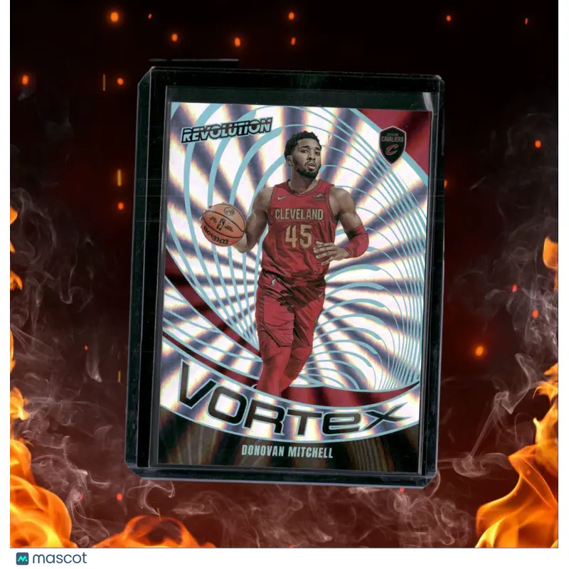 2023-24 Panini Revolution Donovan Mitchell Sunburst 42/75 #35