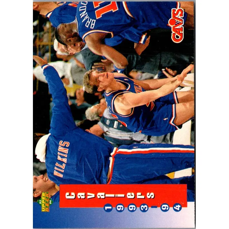 1993 Upper Deck Cleveland Cavaliers #214