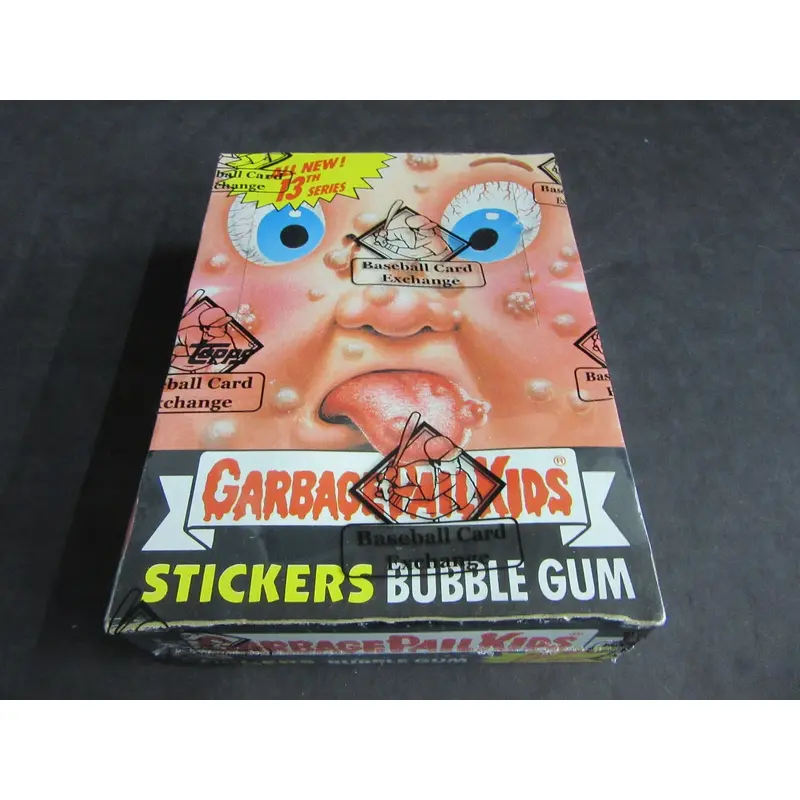 1988 Topps Garbage Pail Kids Series 13 Unopened Wax Box (w/ price) (Non) (Poster) (BBCE)