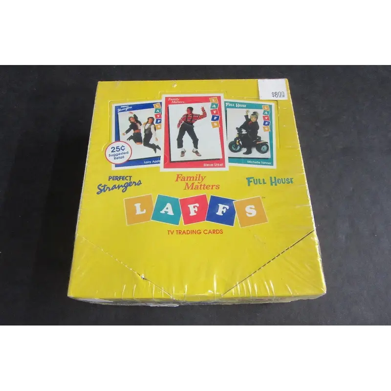 1991 Impel Laffs TV Trading Cards Box