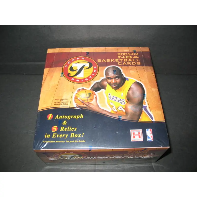 2001/02 Topps Pristine Basketball Box (Hobby)
