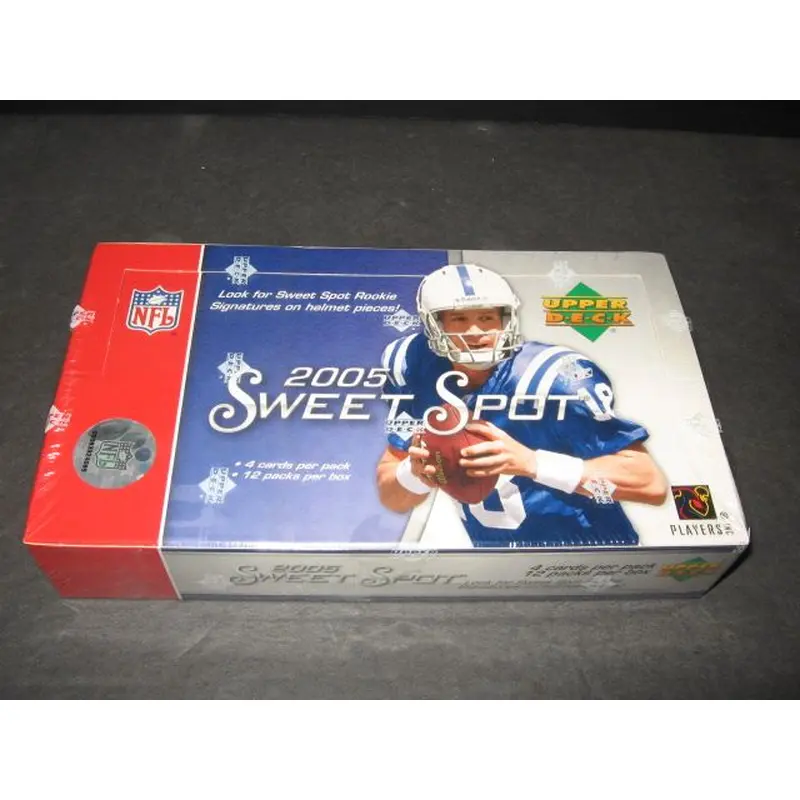 2005 Upper Deck Sweet Spot Football Box (Hobby)