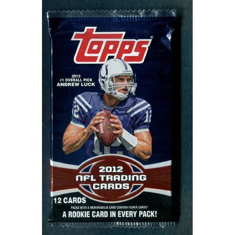 2012 Topps Football Unopened Pack (Retail) (12)