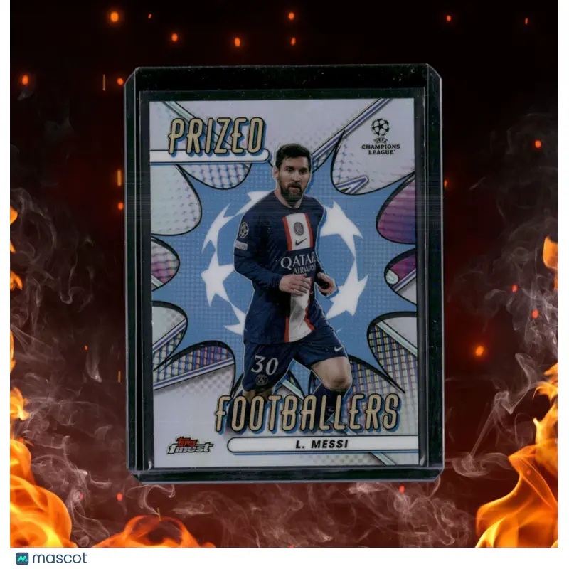 2022 Topps Finest Lionel Messi Prized Footballers #PF-9