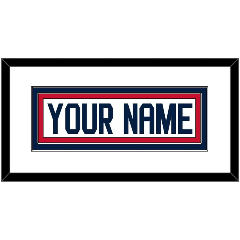 Florida Nameplate - Road White - Double Mat 2