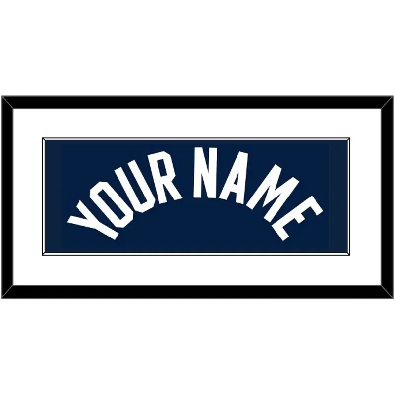 Minnesota Name - Navy Icon - Single Mat 1
