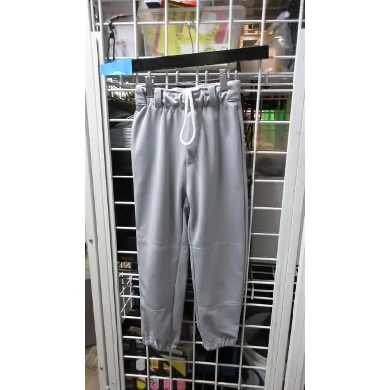 Used Champro Elastic Bottom Baseball Pants Grey  Size Youth Medium