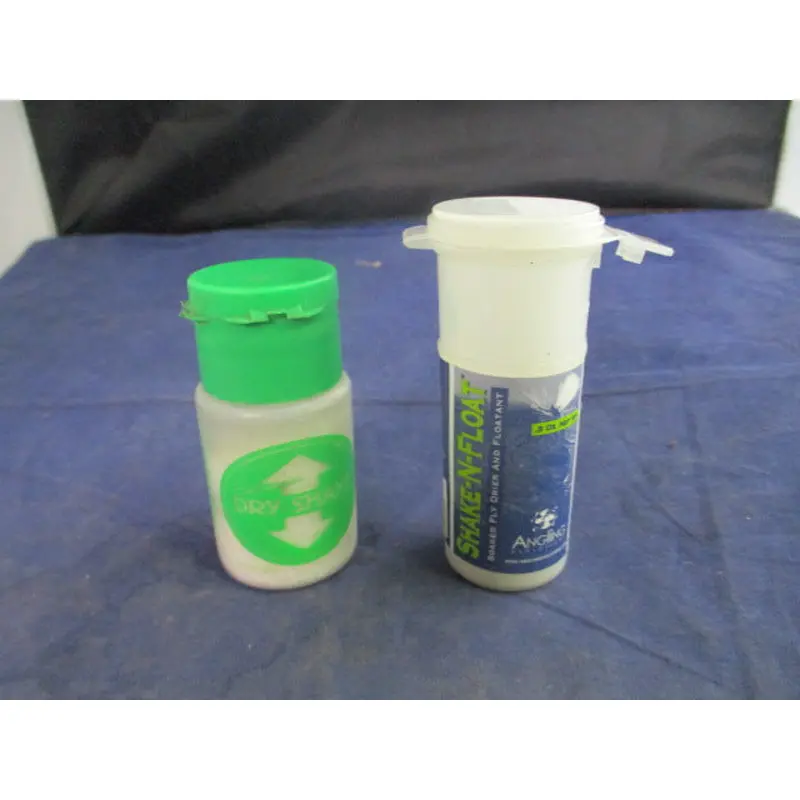 Used Dry Shake & Shake-N-Float Powder Floatant