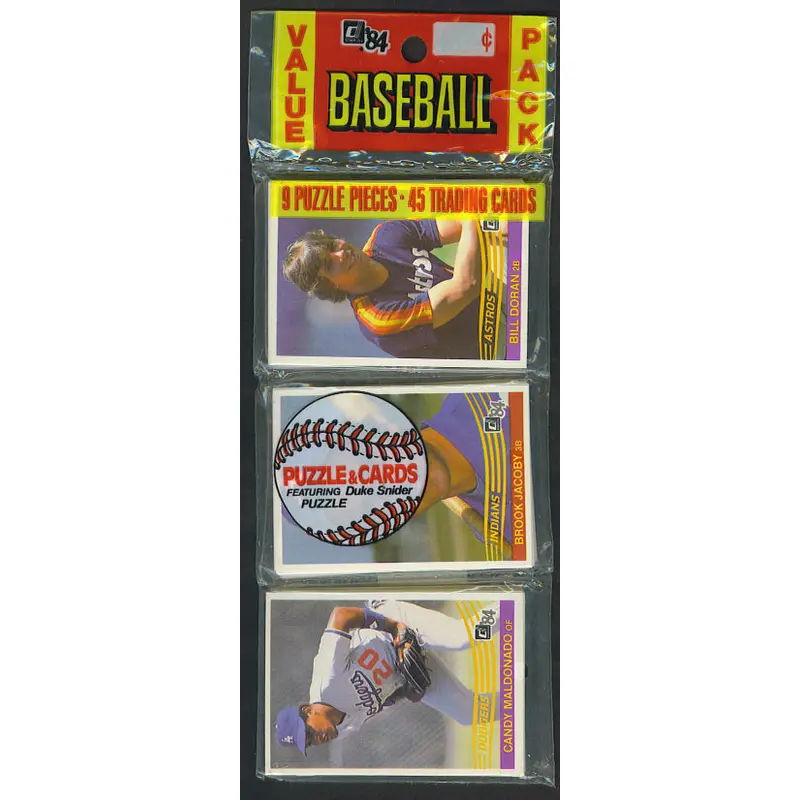 1984 Donruss Baseball Unopened Rack Pack (Authenticate)
