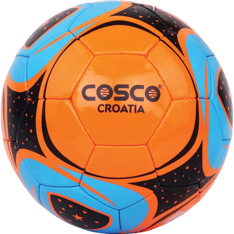 Cosco Croatia S-4 Machine Stitched Football | KIBI Sports