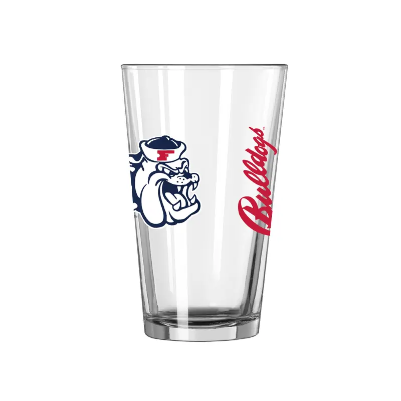Fresno State Vault 16oz Gameday Pint Glass