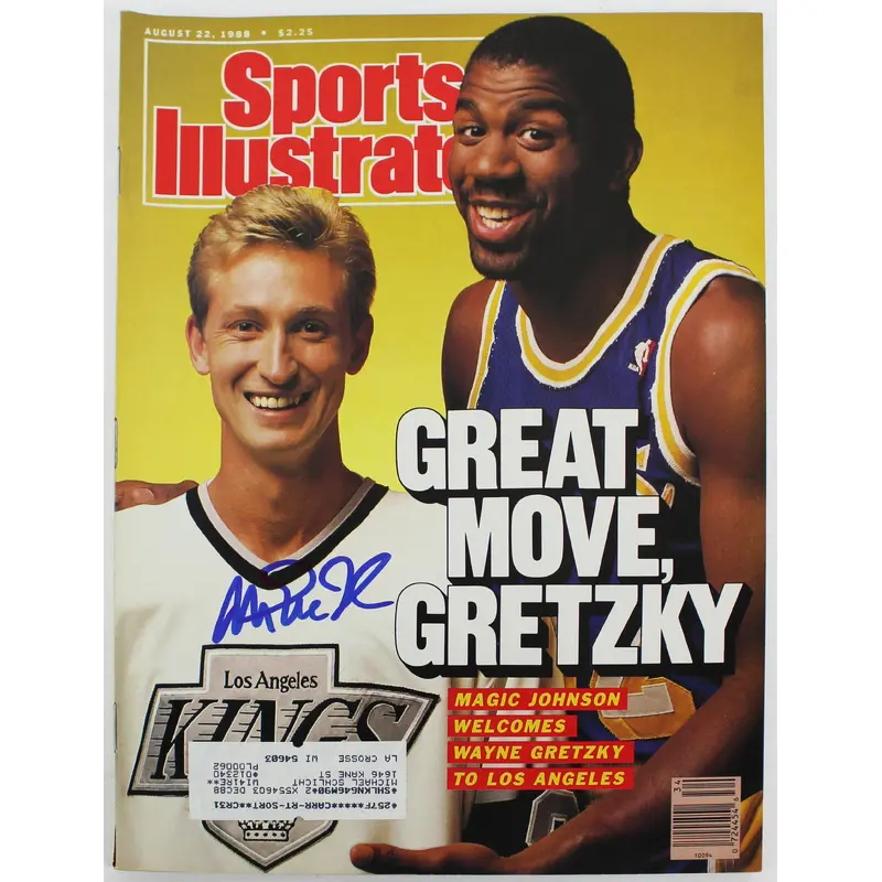 Lakers Magic Johnson Signed 1988 Sports Illustrated Magazine BAS #MJ14703
