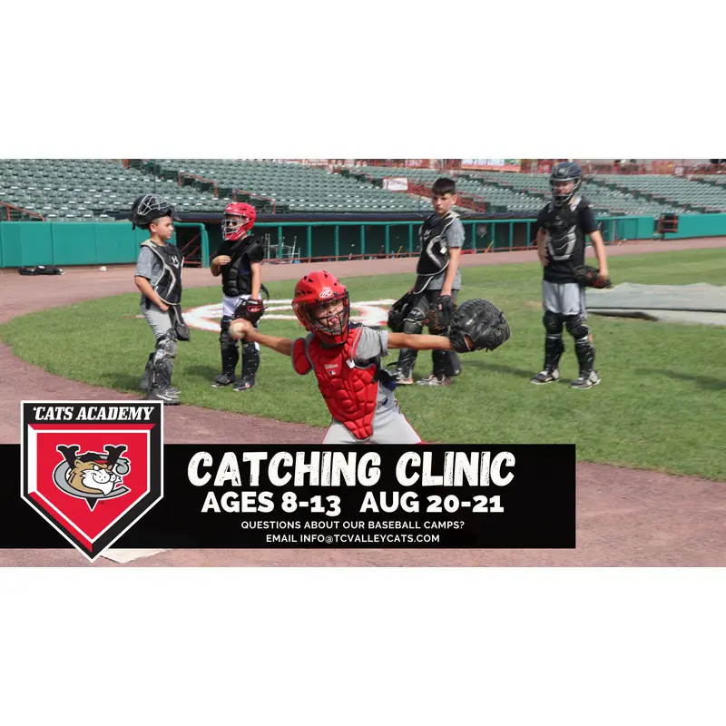 2025 Catching Clinic - August 20-21, 2025 (Ages 8-13)
