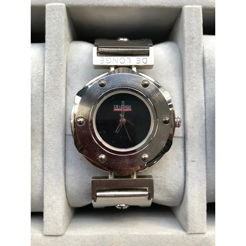 Vintage De Longe Hard Tech Steampunk Style Quartz Watch