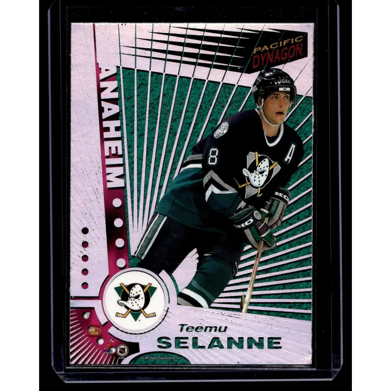 1997-98 Pacific Dynagon Tandems -  Steve Yzerman / Teemu Selanne #7