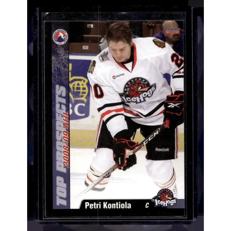 2008-09 Choice AHL Top Prospects - Petri Kontiola #38