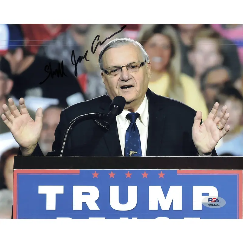 JOE ARPAIO signed 8x10 Photo PSA/DNA Autographed Politician