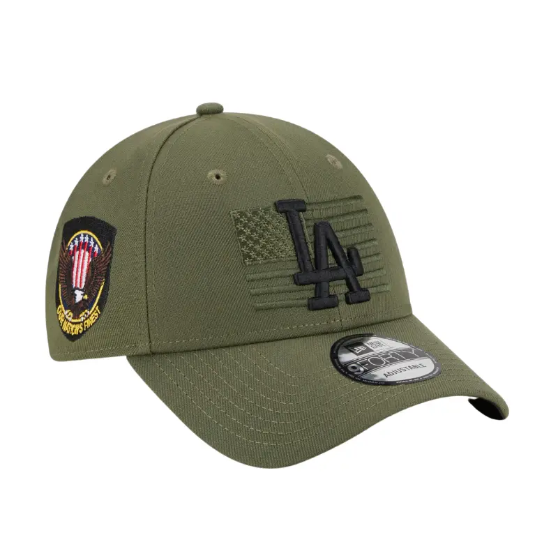 Los Angeles Dodgers 9Forty Armed Forces 2023 - Olive