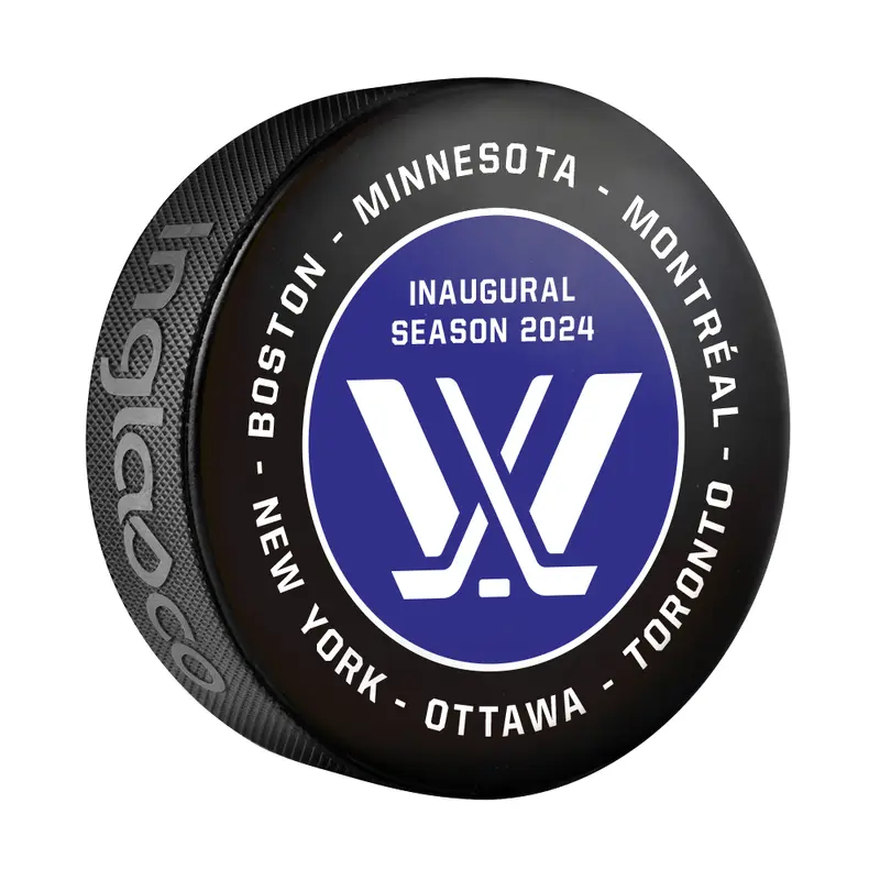 PWHL 2024 Inaugural Season Official Souvenir Puck
