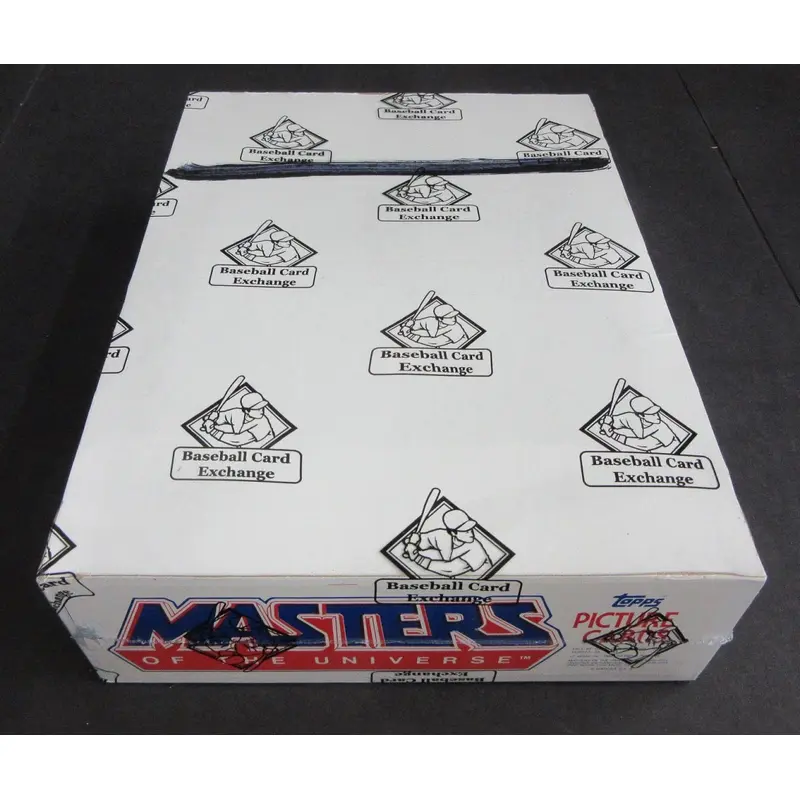1984 Topps Masters Of The Universe Unopened Rack Box (BBCE) (X-Out)