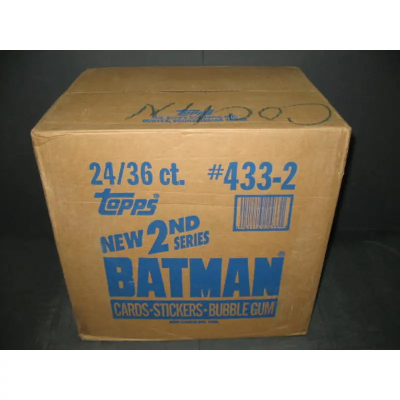1989 Topps Batman Series 2 Case (20 Box)