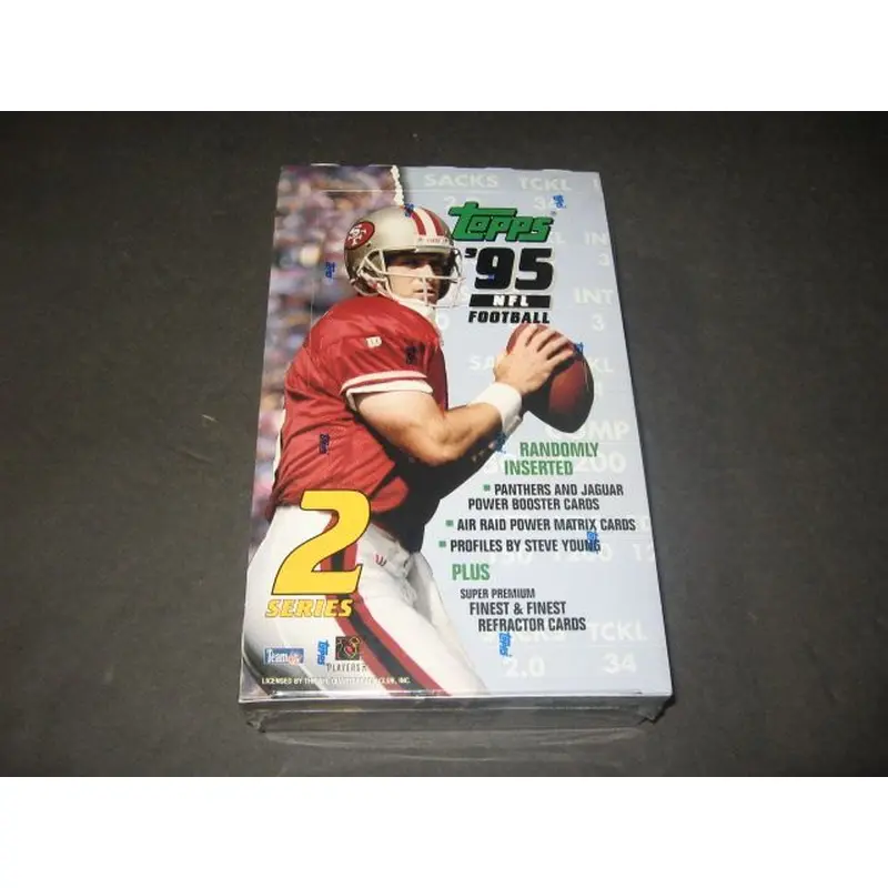 1995 Topps Football Series 2 Box (Retail)