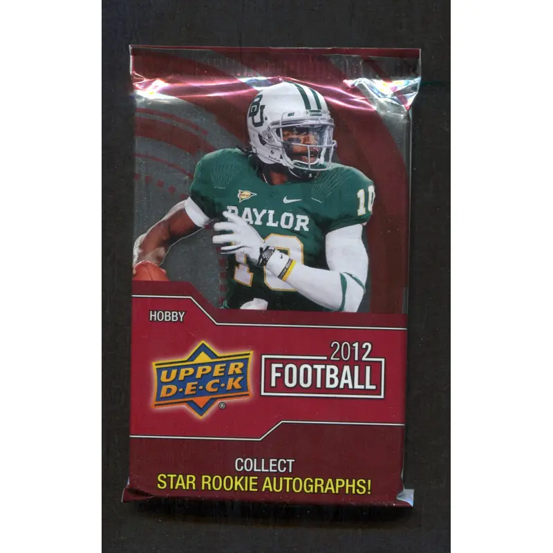 2012 Upper Deck Football Unopened Pack (Hobby) (6)