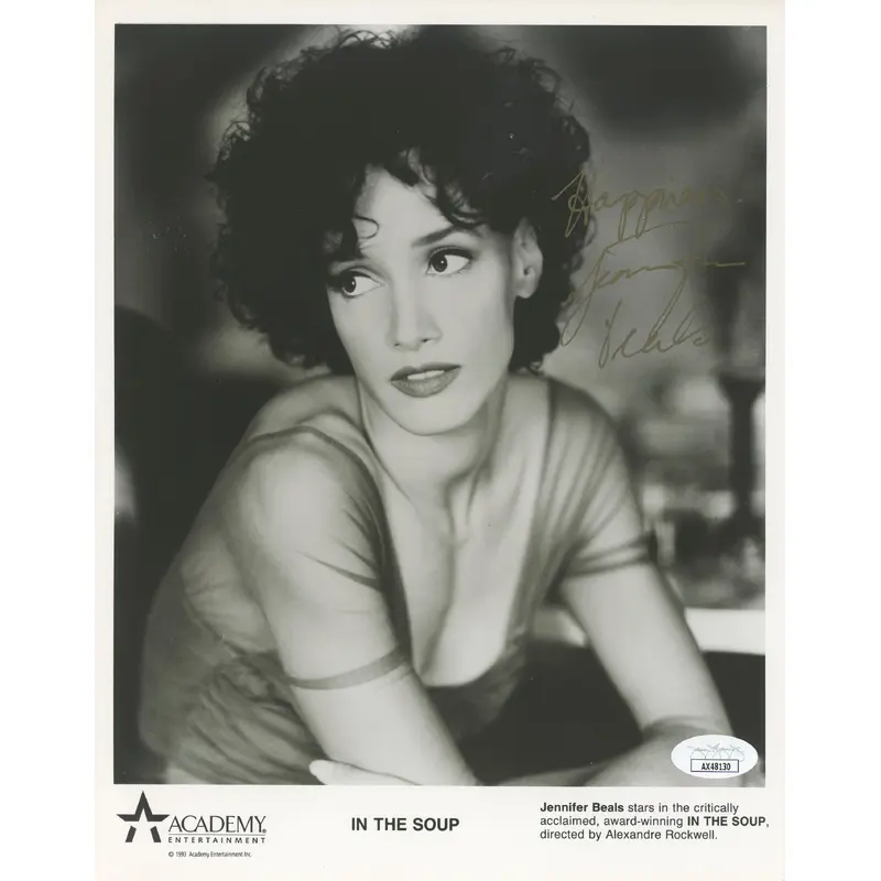 Jennifer Beals In The Soup "Happiness" Authentic Signed 8x10 Photo JSA #AX48130