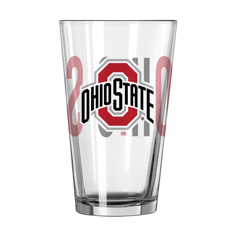 Ohio State 16oz Overtime Pint Glass