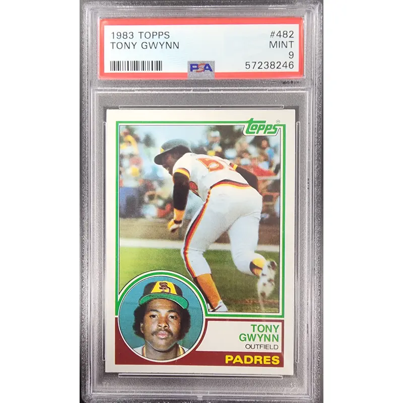 Tony Gwynn 1983 Toops Rookie #482 PSA 9 Mint